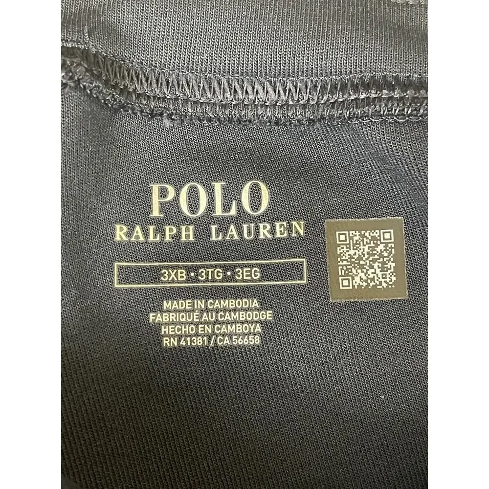 Polo Ralph Lauren‎ Pants Men 3XB Blue Tapered Plus Size Sweatpants Adult NWD
